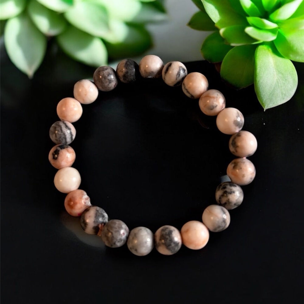 Rhodonight 8 MM Beaded Bracelet